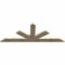 Ekena Millwork Saratoga Rough Sawn Timber Gable Bracket, Douglas Fir, 84"W x 31"H x 2"D x 6"F, 9/12 Pitch GBW084X31X0206SAR00RDF - alternate 5